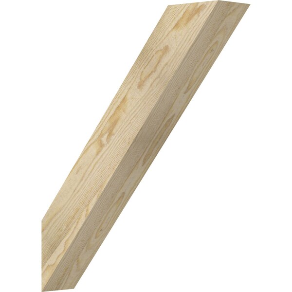 Ekena Millwork 4"W x 20"D x 24"H Traditional Rough Sawn Knee Brace, Douglas Fir BRC04X20X24TRA00RDF - main
